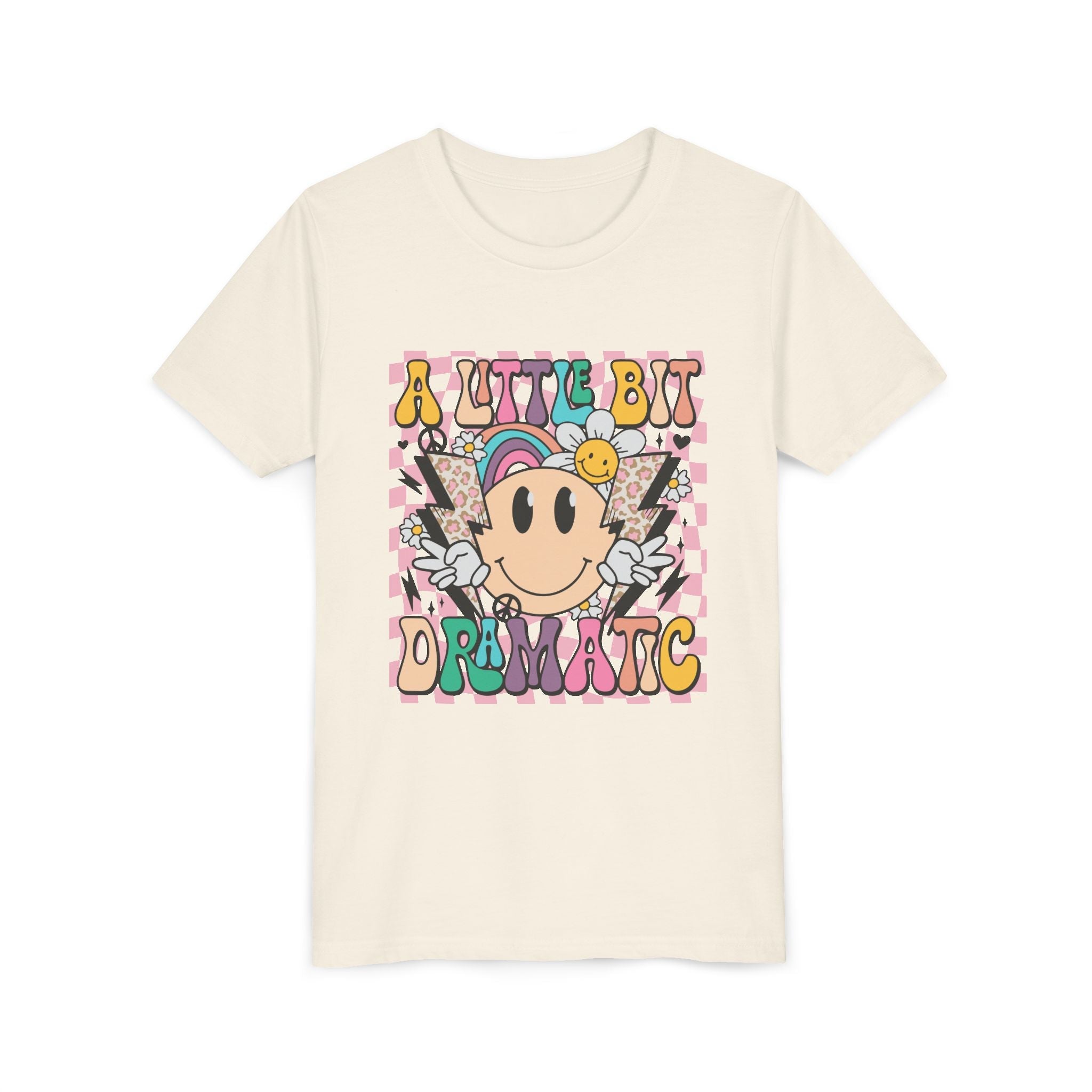 Youth Graphic T-Shirt - A Little Bit Dramatic | Kids clothes by atgodanddesigns