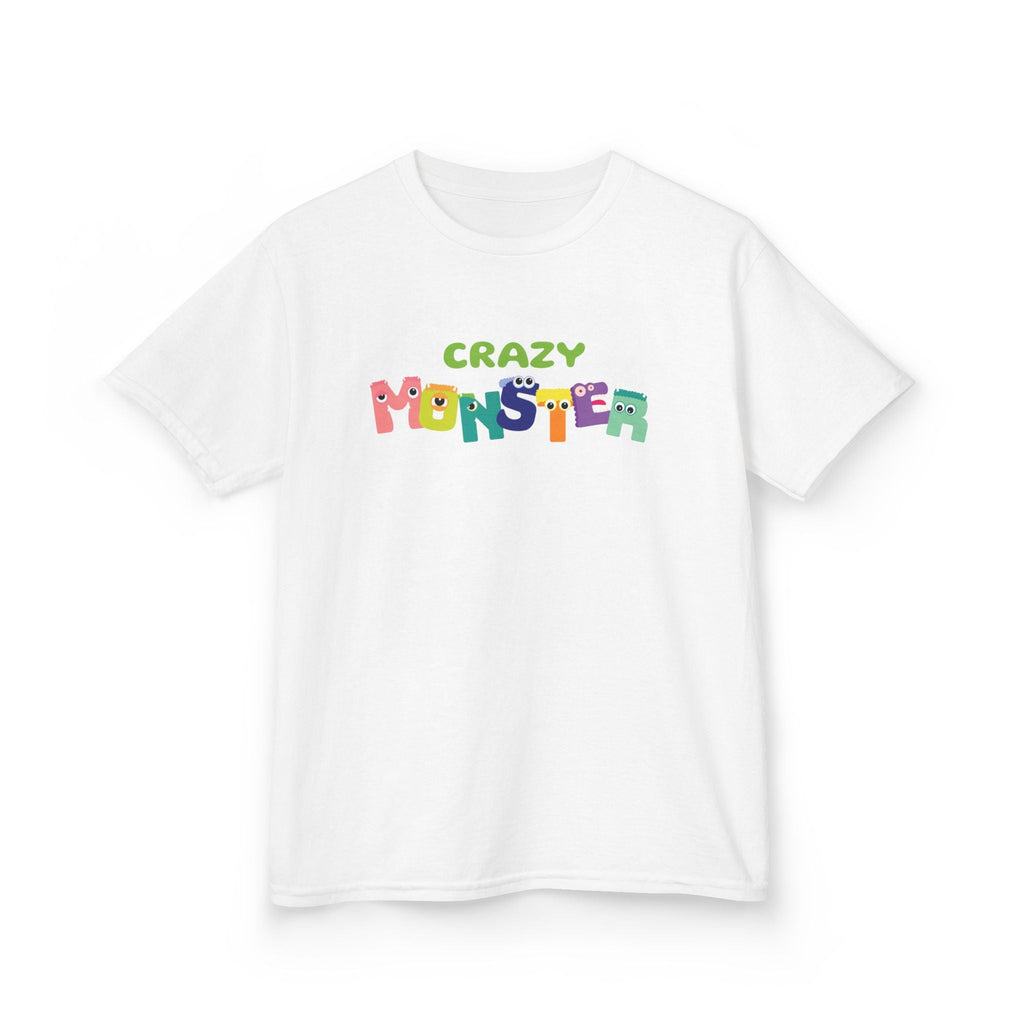 Youth Graphic T-Shirt - Crazy Monster | Kids clothes by atgodanddesigns