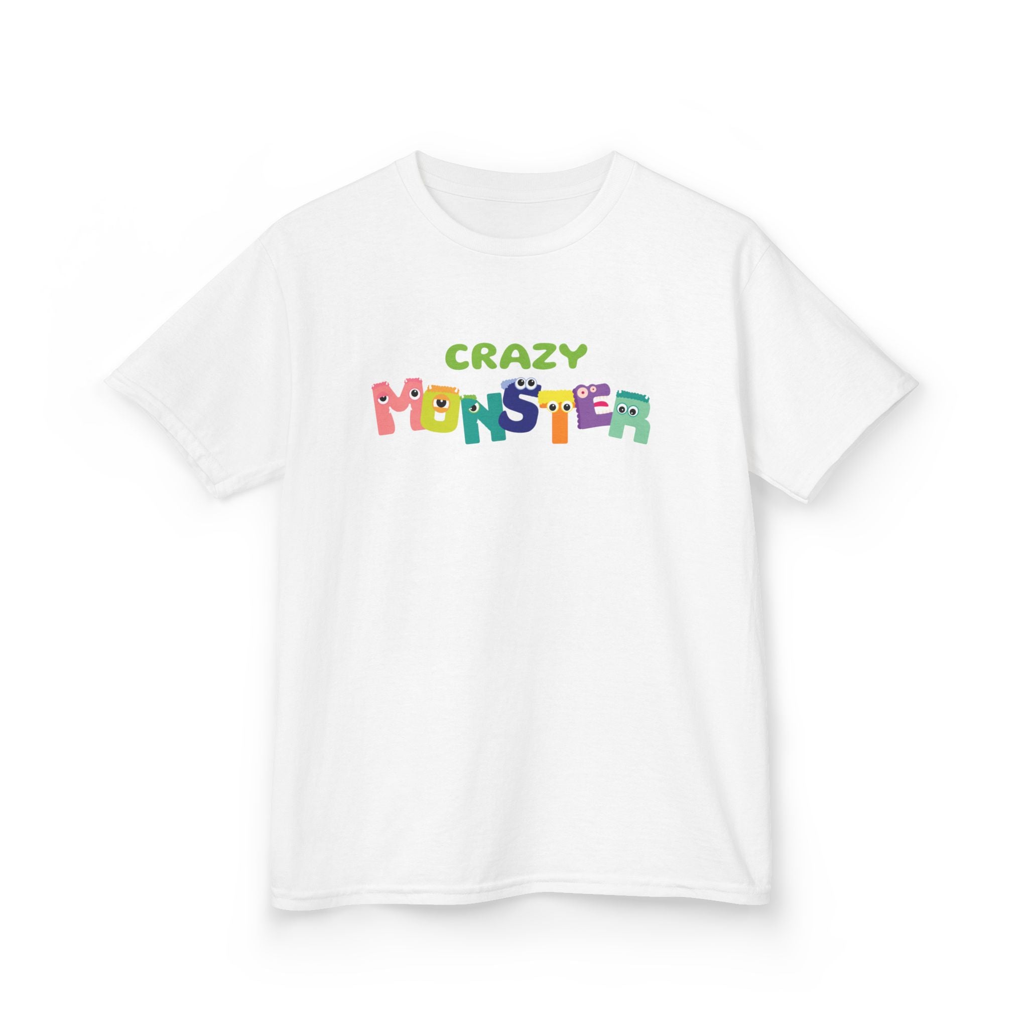 Youth Graphic T-Shirt - Crazy Monster | Kids clothes by atgodanddesigns
