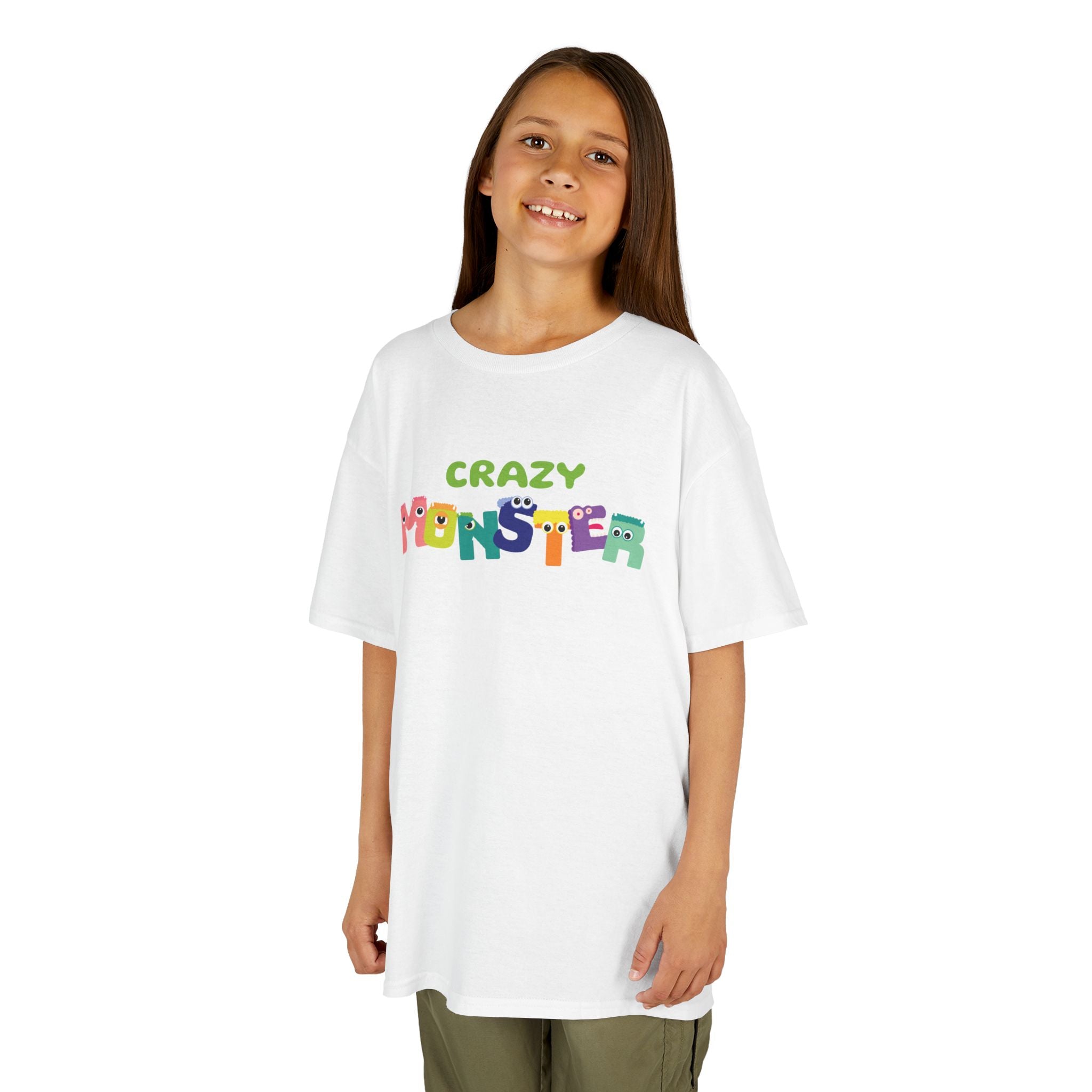 Youth Graphic T-Shirt - Crazy Monster | Kids clothes by atgodanddesigns