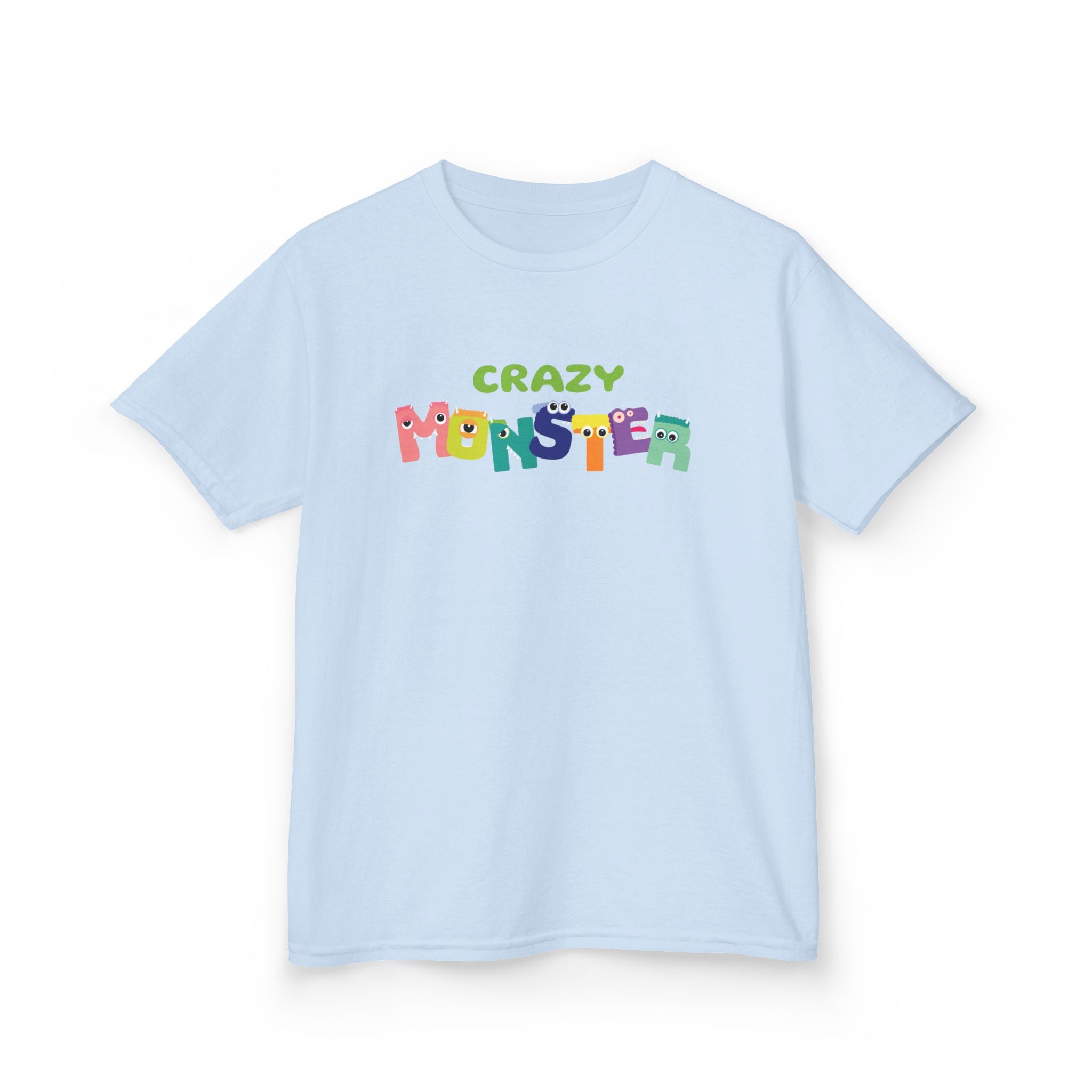 Youth Graphic T-Shirt - Crazy Monster | Kids clothes by atgodanddesigns