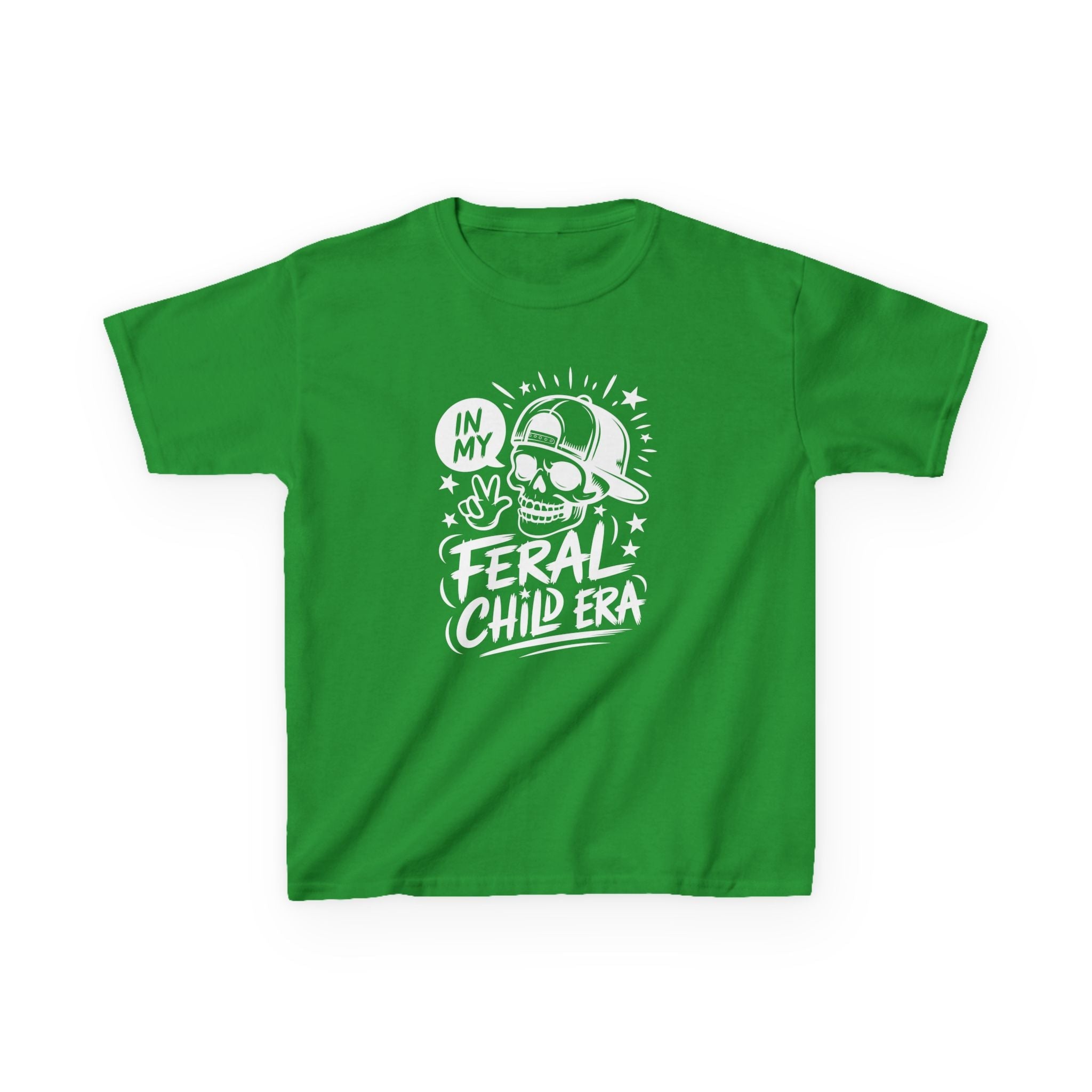 Youth Graphic T-Shirt - In My Feral Child Era | Kids clothes by atgodanddesigns
