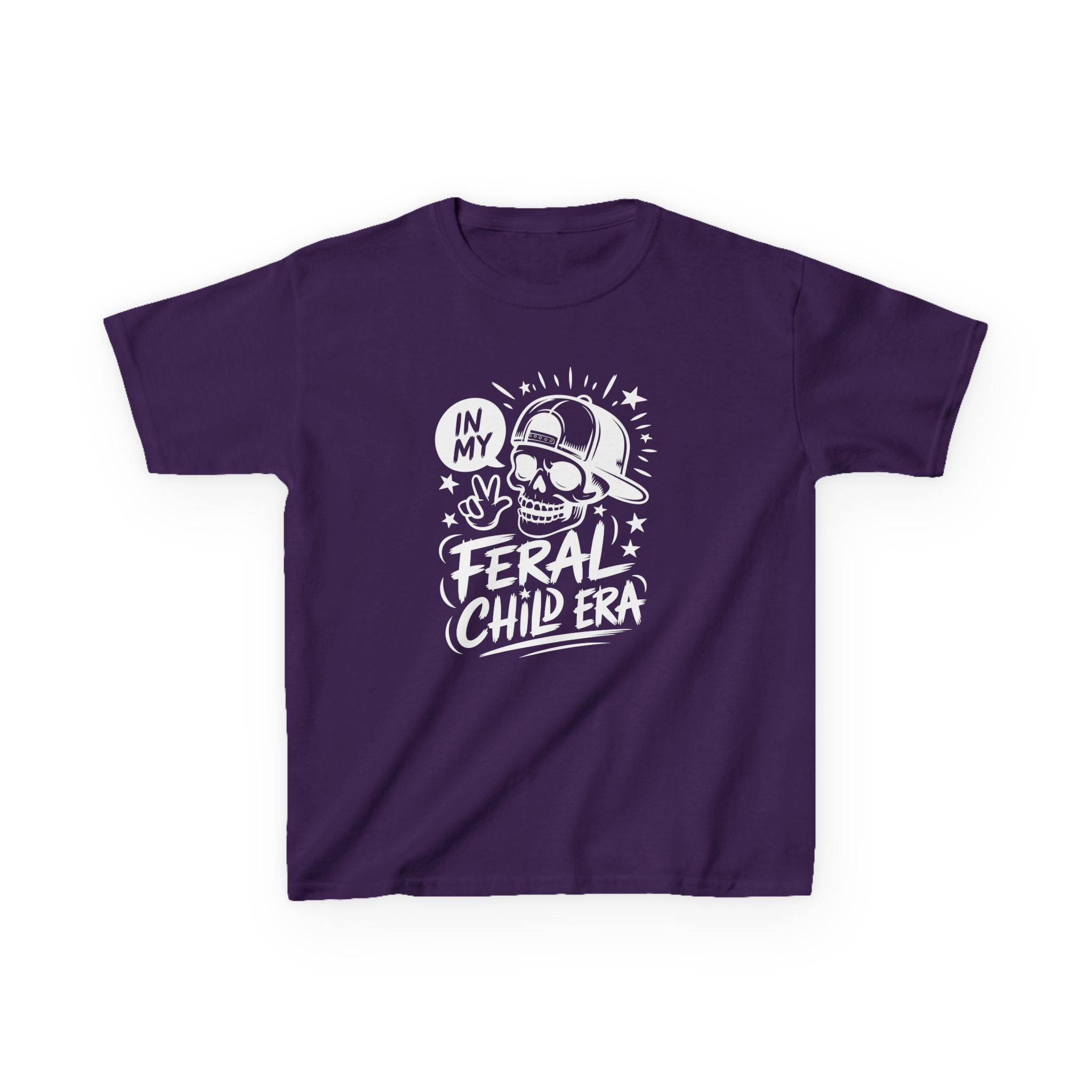 Youth Graphic T-Shirt - In My Feral Child Era | Kids clothes by atgodanddesigns