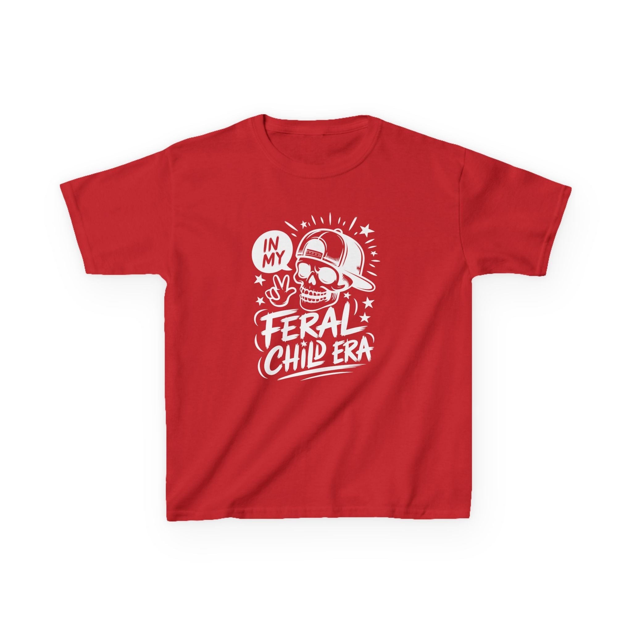 Youth Graphic T-Shirt - In My Feral Child Era | Kids clothes by atgodanddesigns