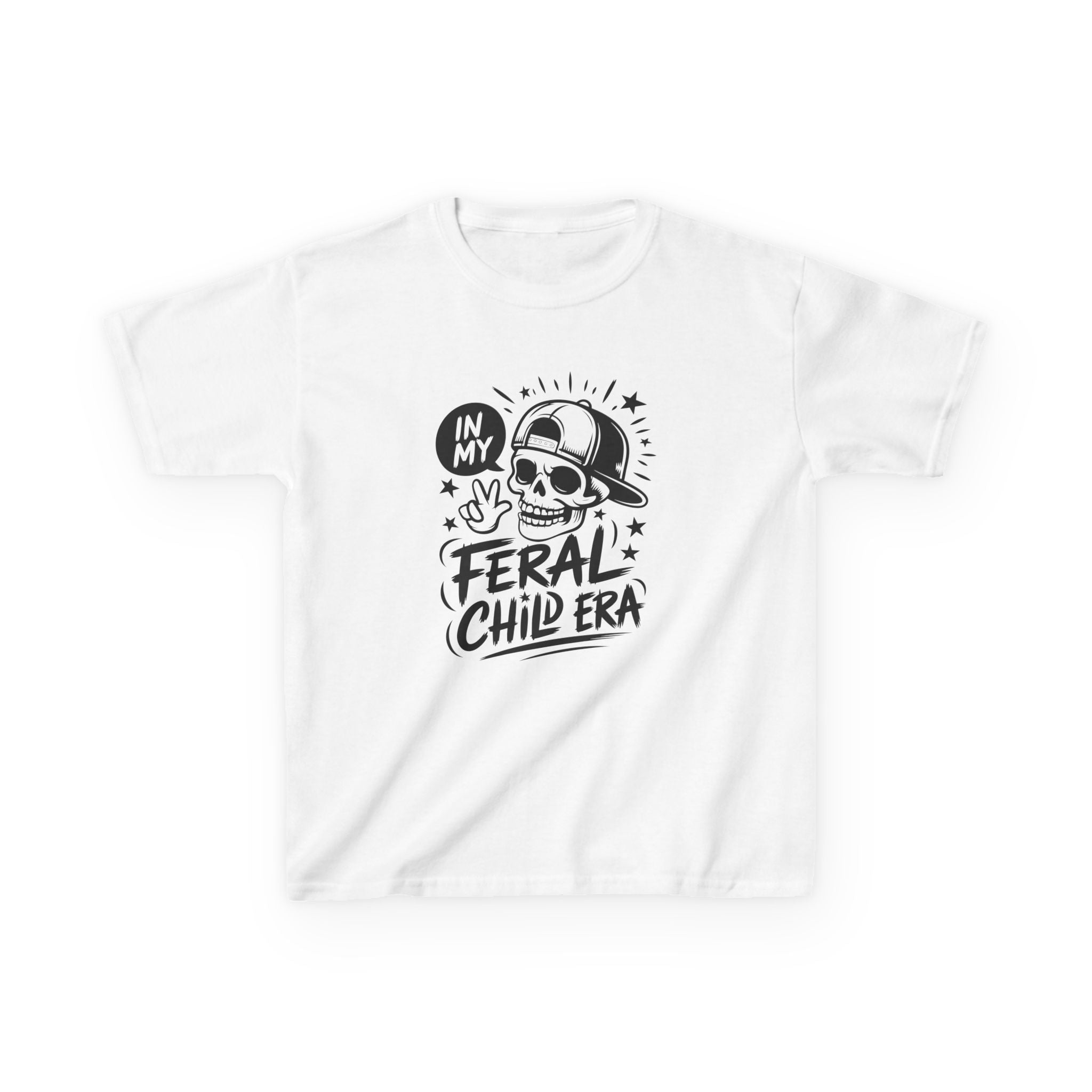 Youth Graphic T-Shirt - In My Feral Child Era | Kids clothes by atgodanddesigns