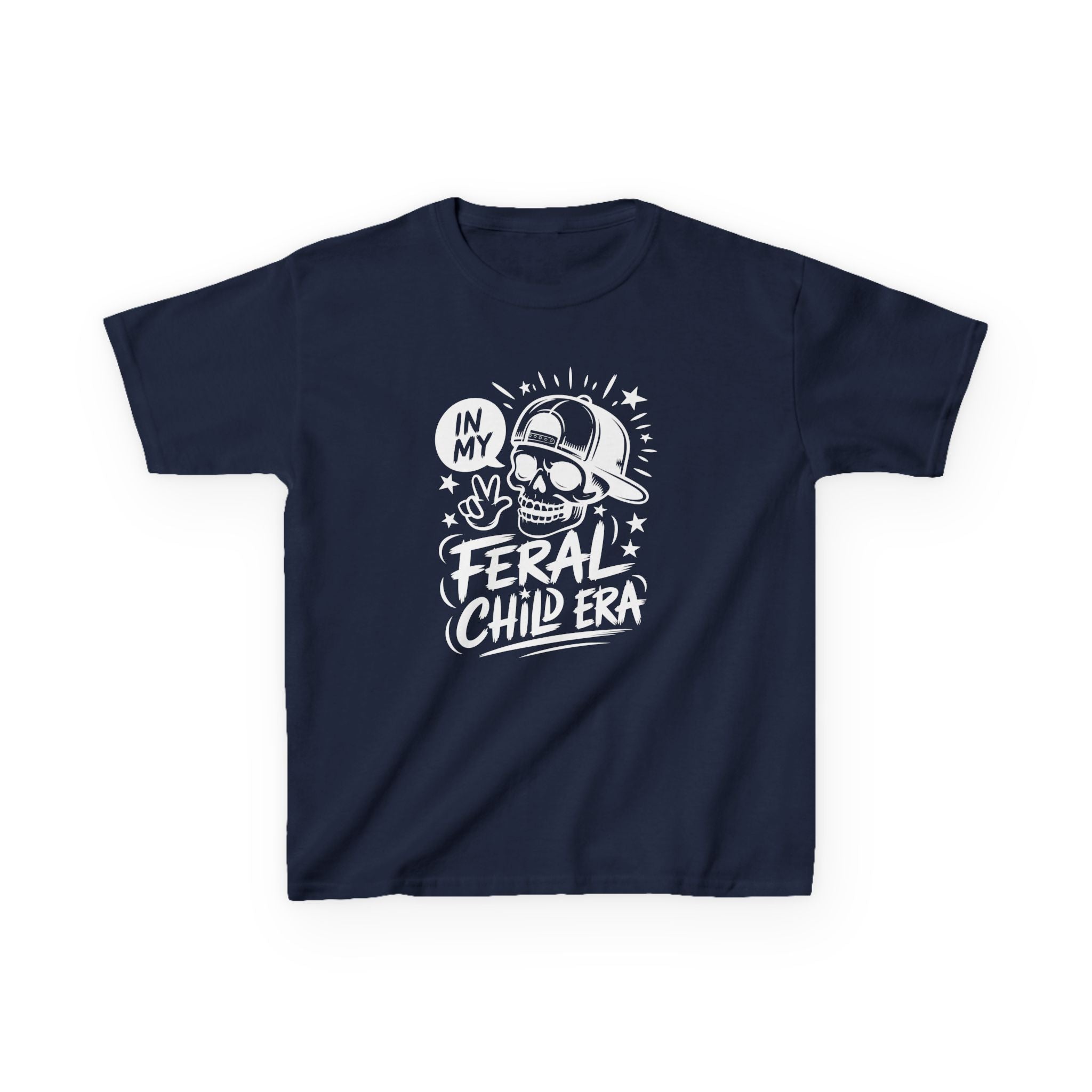 Youth Graphic T-Shirt - In My Feral Child Era | Kids clothes by atgodanddesigns