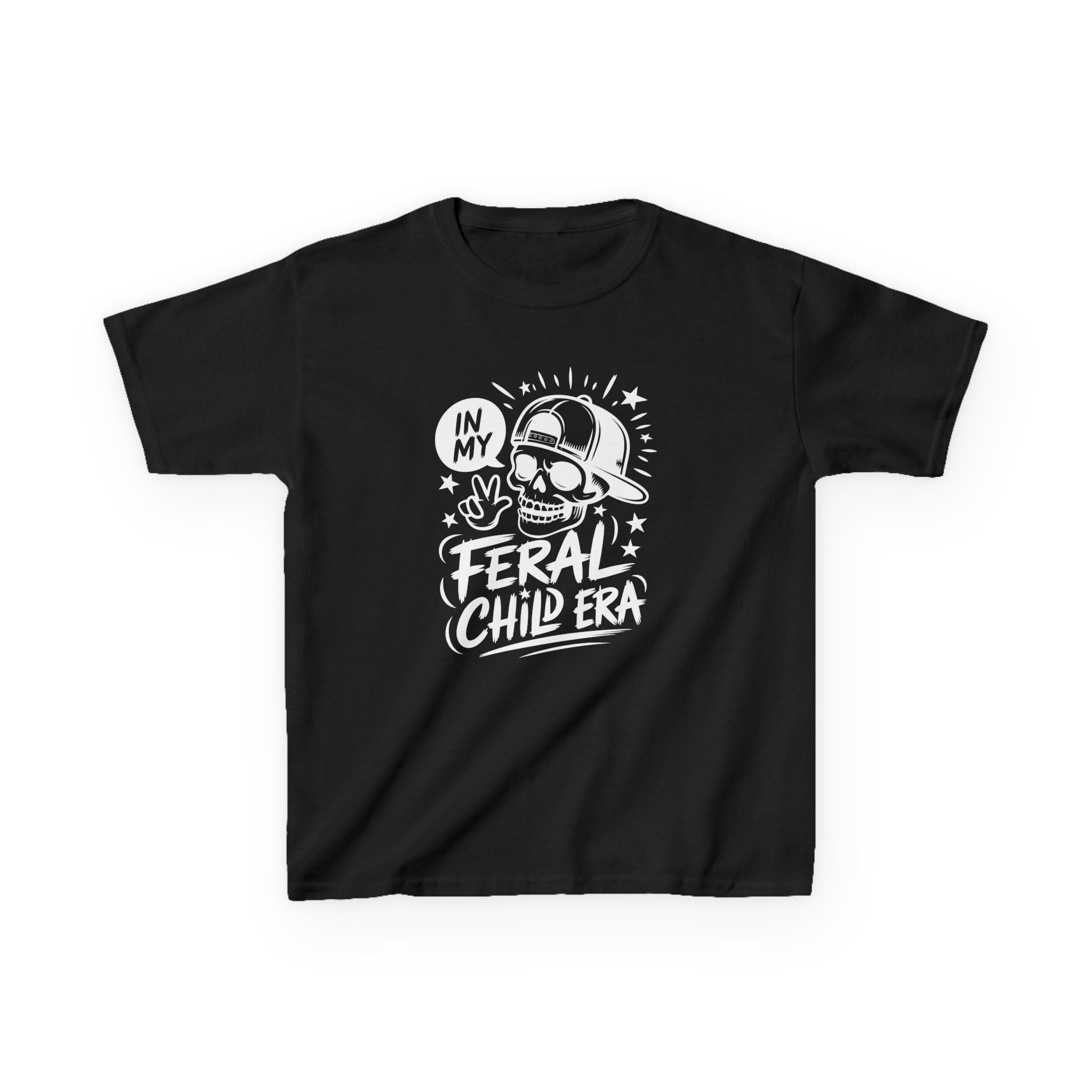 Youth Graphic T-Shirt - In My Feral Child Era | Kids clothes by atgodanddesigns