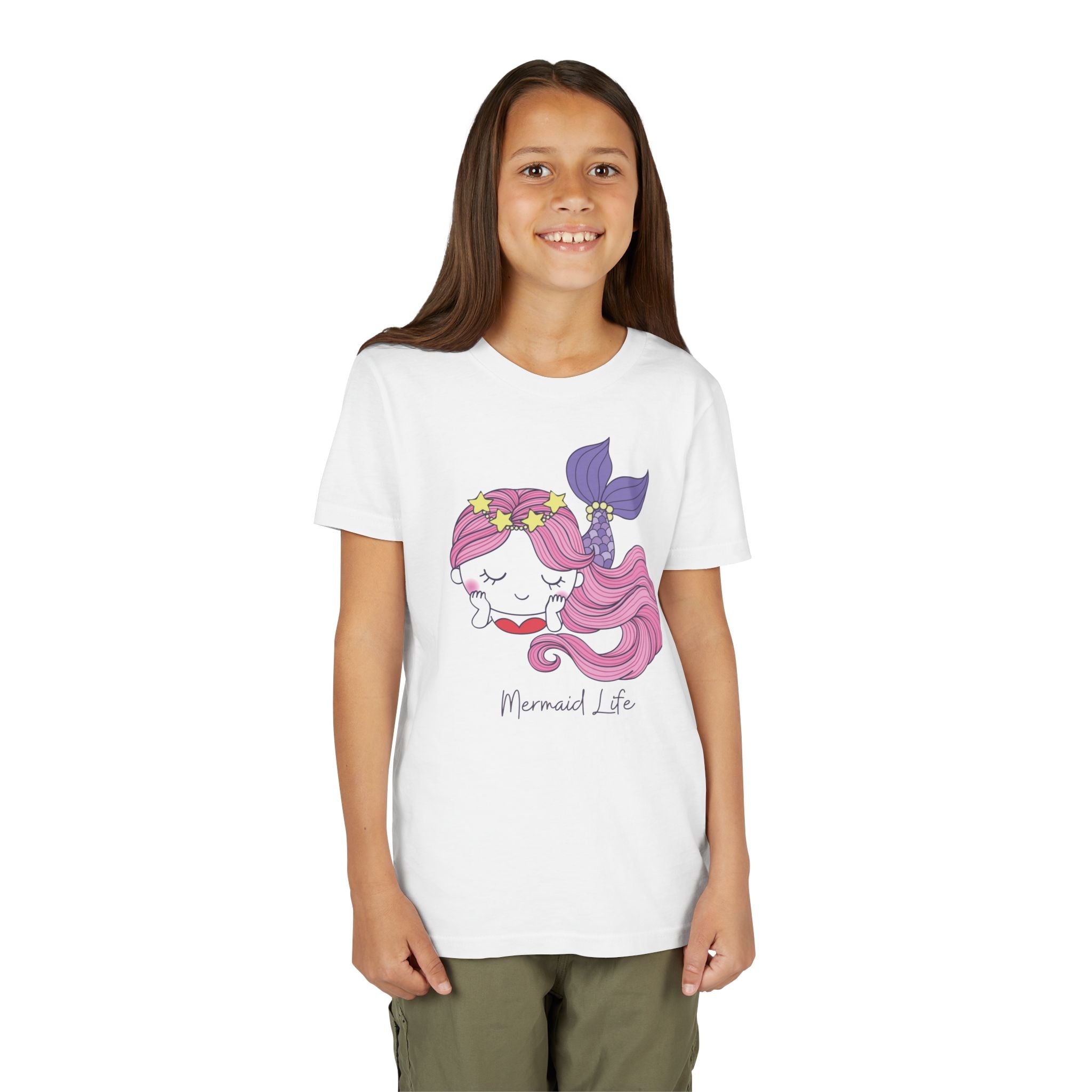 Youth Graphic T-Shirt - Mermaid Life | Kids clothes by atgodanddesigns