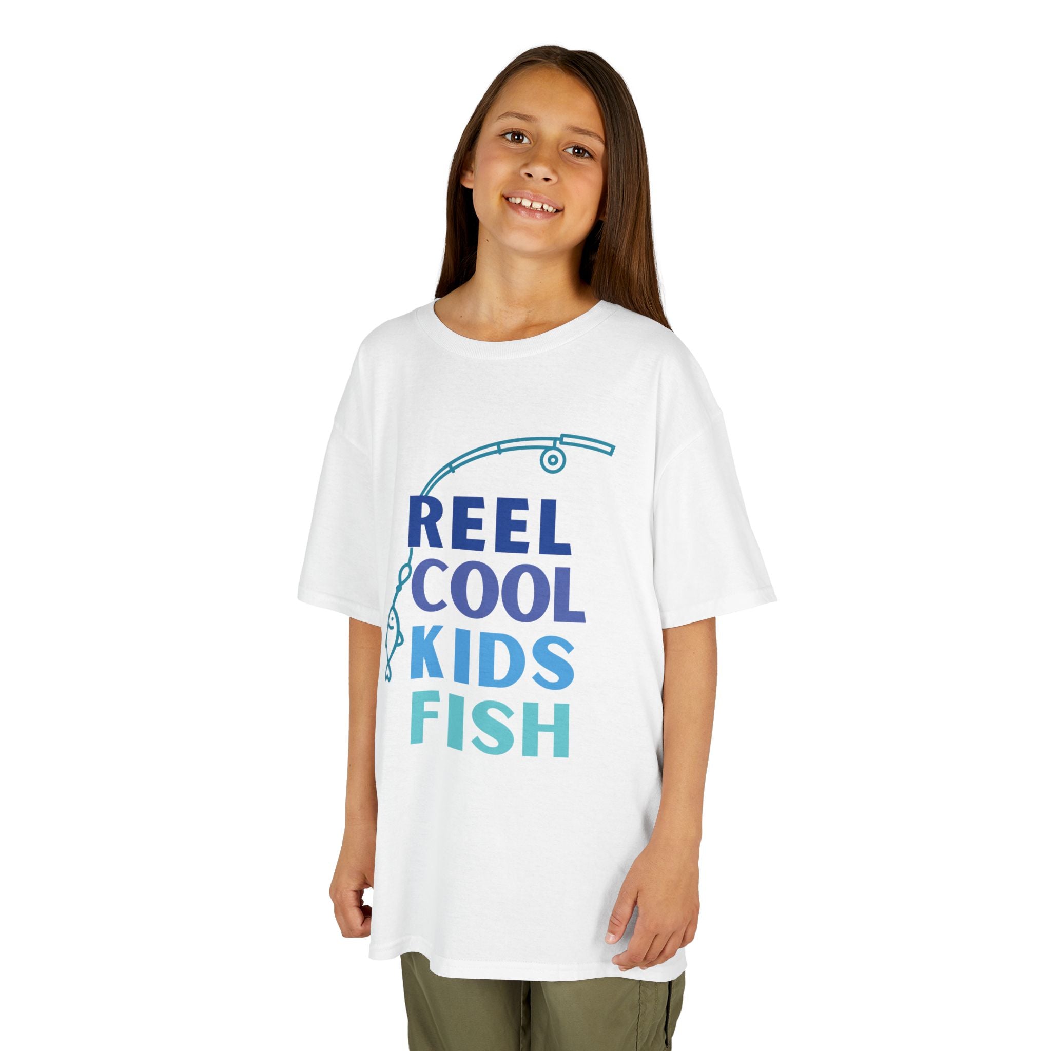Youth Graphic T-Shirt - Reel Cool Kids Fish | Kids clothes by atgodanddesigns