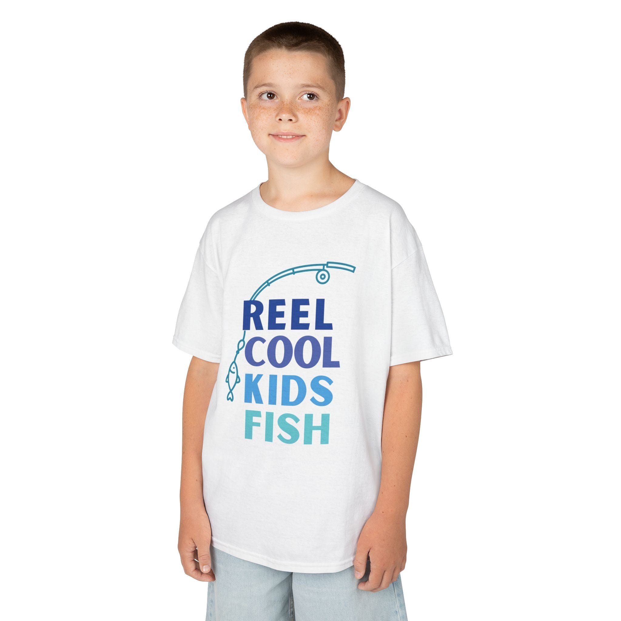 Youth Graphic T-Shirt - Reel Cool Kids Fish | Kids clothes by atgodanddesigns