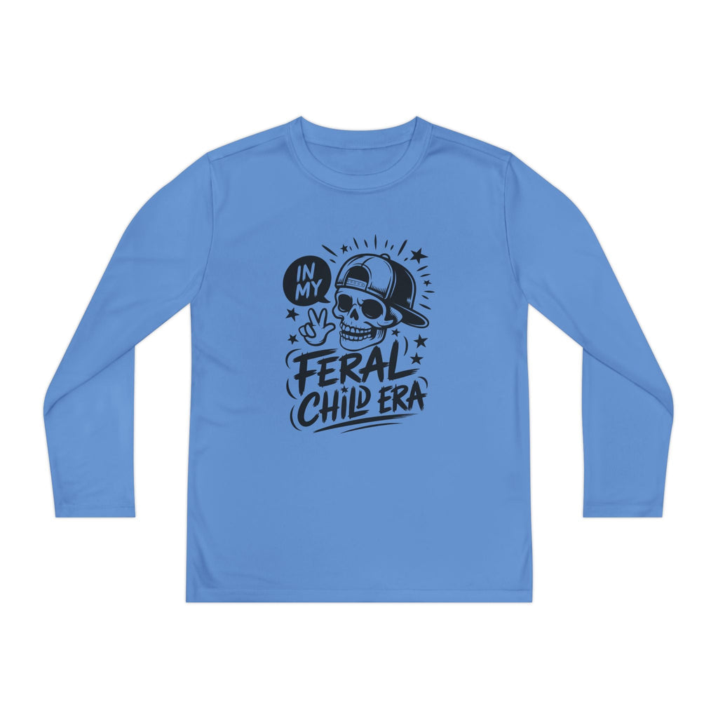 Youth Graphics Long Sleeve T-Shirt - In My Feral Child Era | Kids clothes by atgodanddesigns