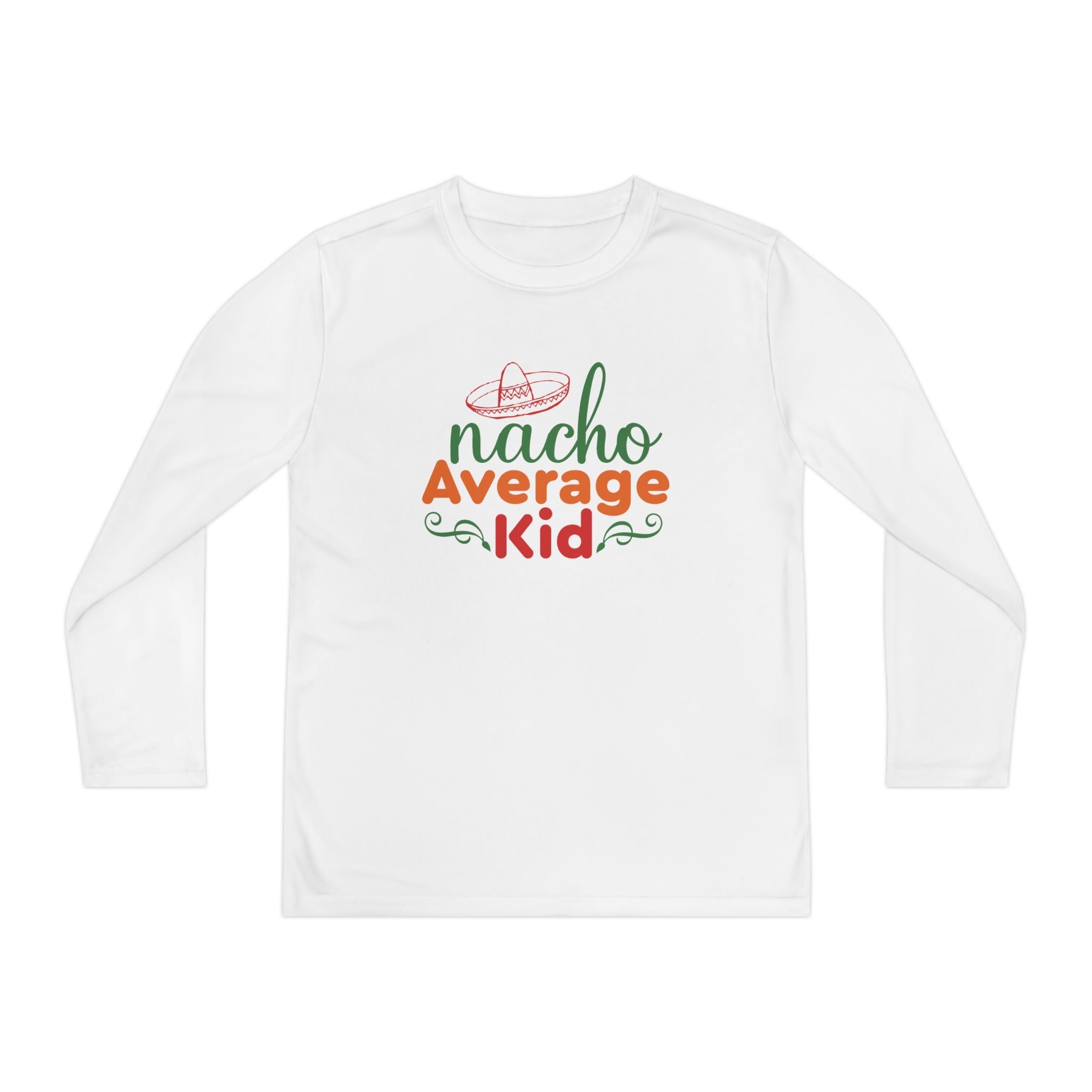 Youth Graphics Long Sleeve T-Shirt - Nacho Average Kid | Kids clothes by atgodanddesigns