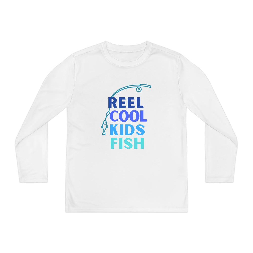 Youth Graphics Long Sleeve T-Shirt - Reel Cool Kids Fish | Kids clothes by atgodanddesigns