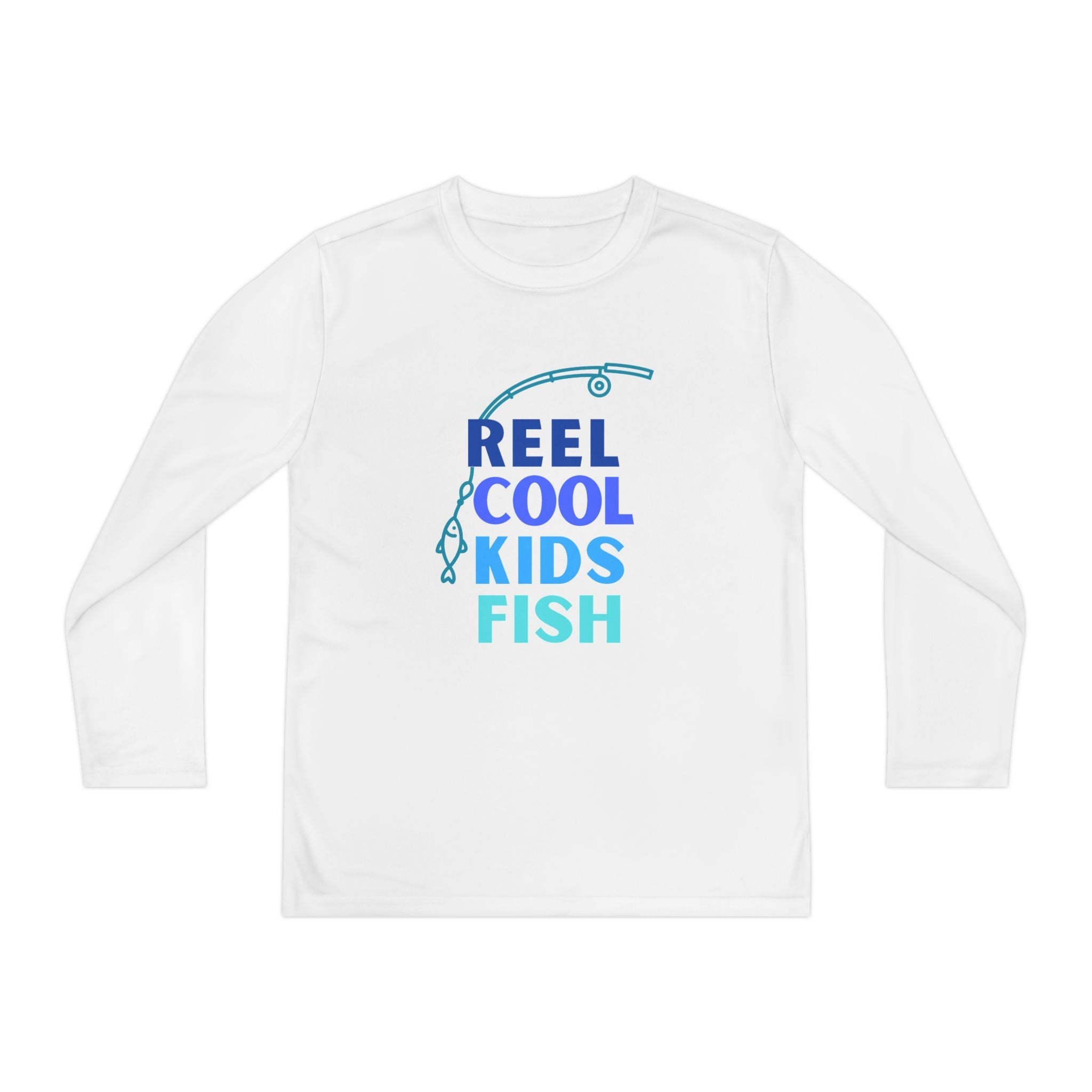 Youth Graphics Long Sleeve T-Shirt - Reel Cool Kids Fish | Kids clothes by atgodanddesigns
