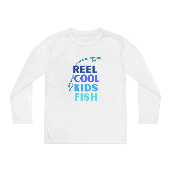 Youth Graphics Long Sleeve T-Shirt - Reel Cool Kids Fish | Kids clothes by atgodanddesigns
