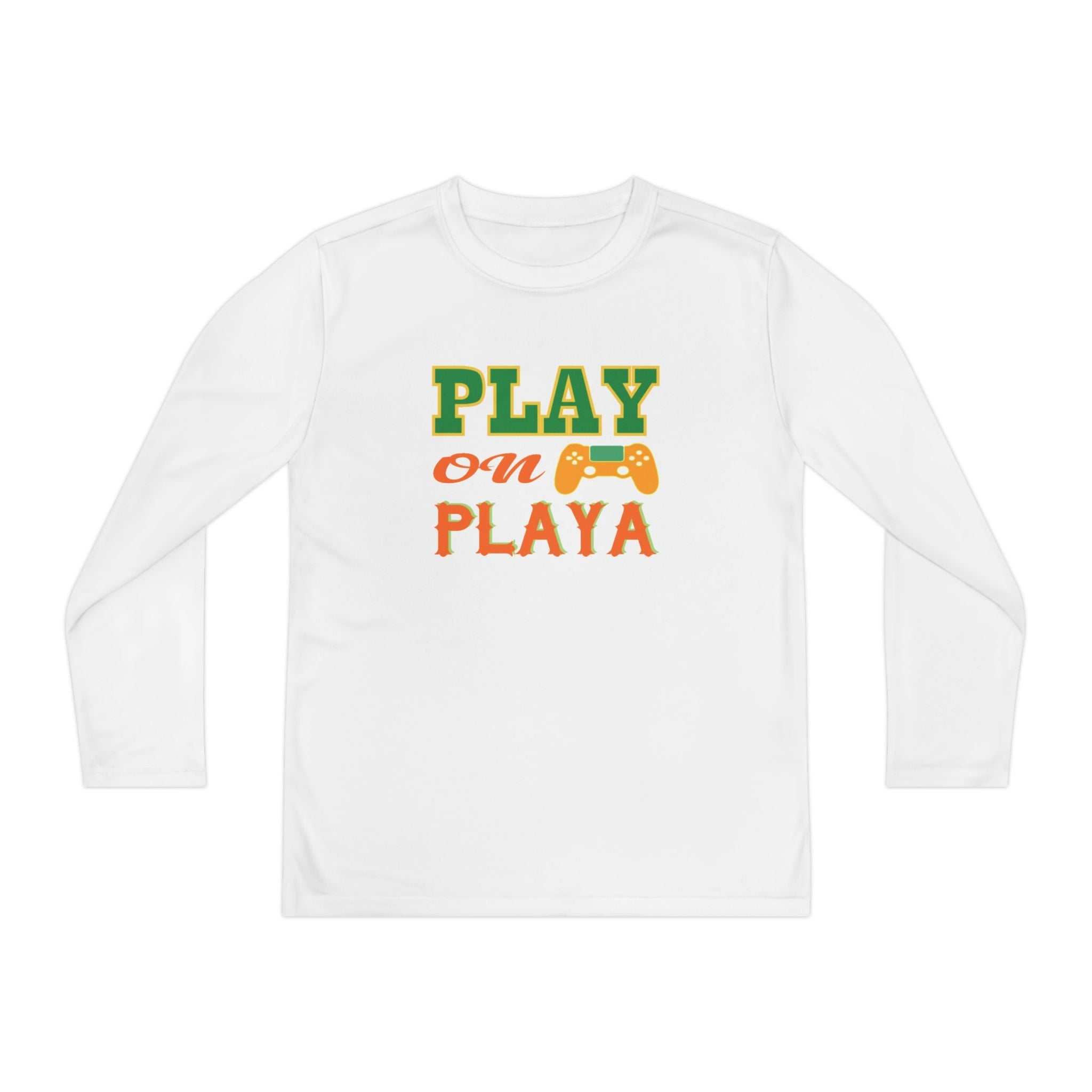 Youth Graphis Boys Long Sleeve T-Shirt - Play On Playa | Kids clothes by atgodanddesigns