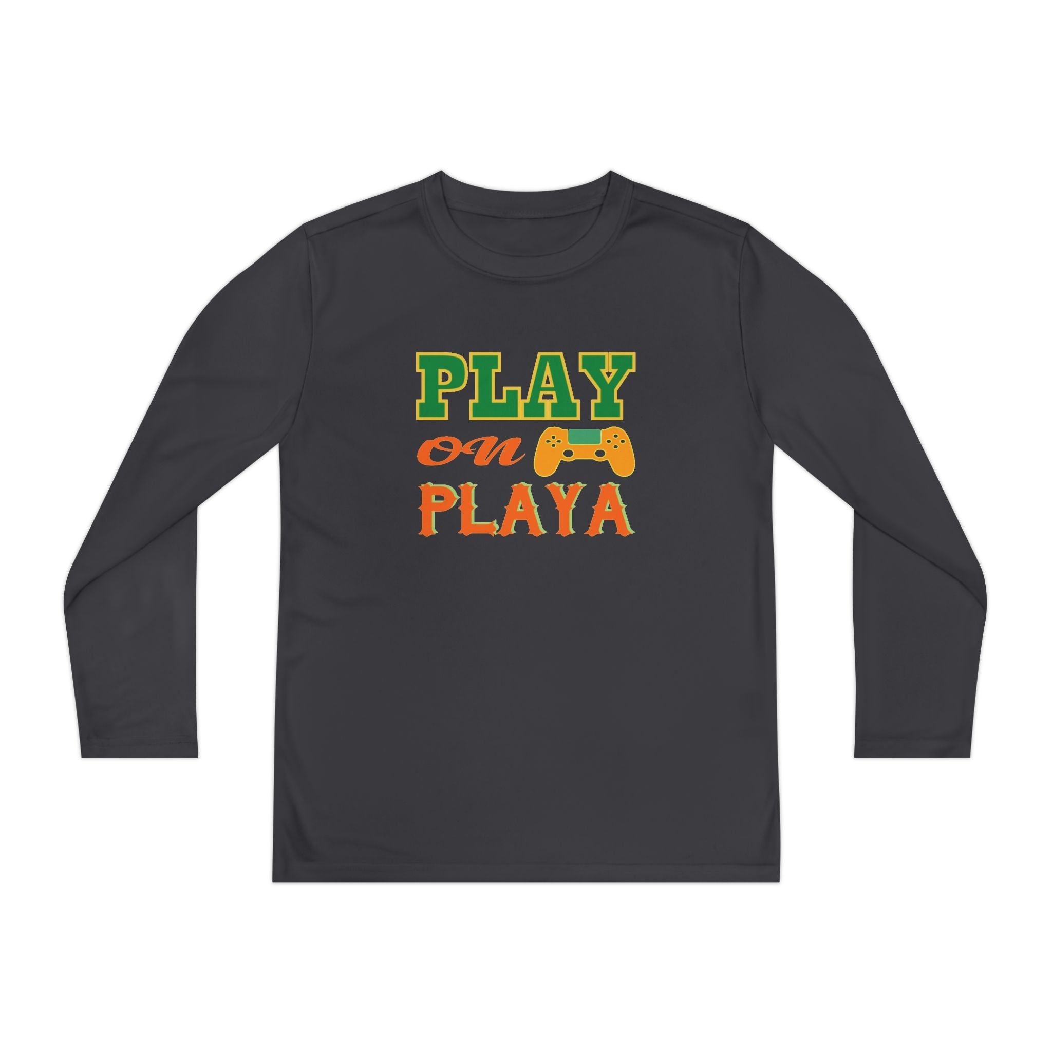 Youth Graphis Boys Long Sleeve T-Shirt - Play On Playa | Kids clothes by atgodanddesigns