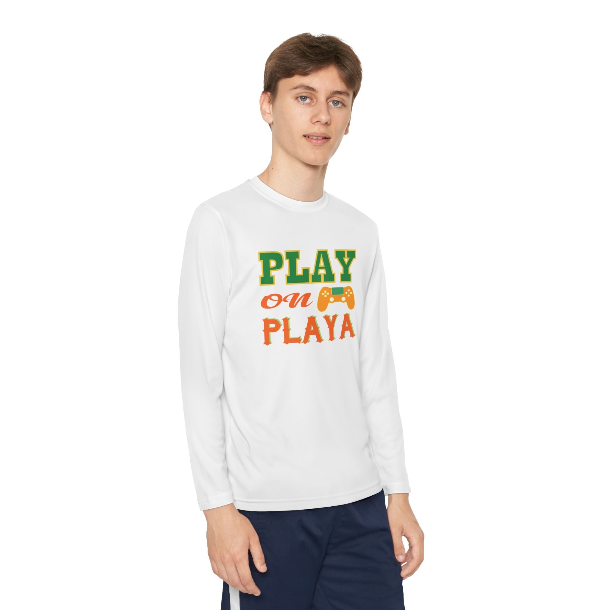 Youth Graphis Boys Long Sleeve T-Shirt - Play On Playa | Kids clothes by atgodanddesigns