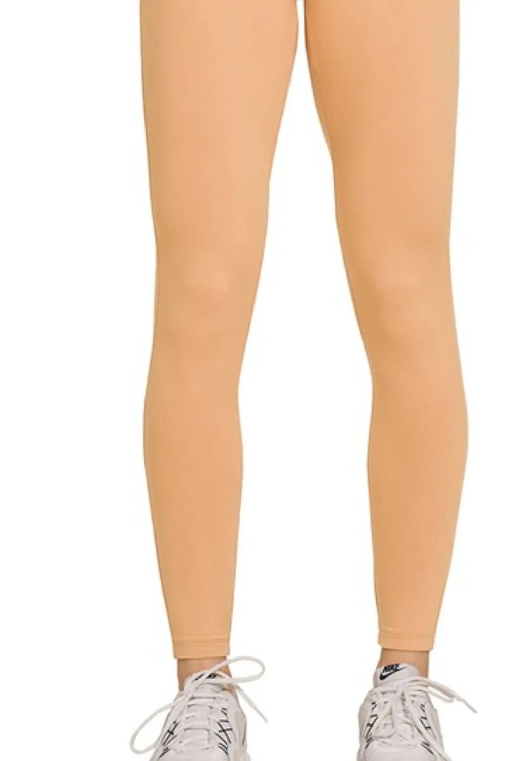 Zenana Microfiber Waistband Leggings | by atgodanddesigns